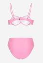 Costum de baie bikini Tenionea Roz deschis