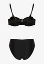 Costum de baie bikini Tenionea Negru