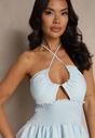 Rochie Marosea Albastru deschis