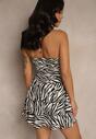 Rochie Sadazelle Bej cu negru