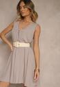 Rochie Folaisa Gri deschis