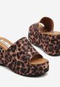 Papuci Uroselenia Imprimeu leopard