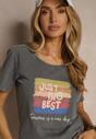 T-shirt Inaren Gri închis