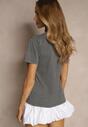 T-shirt Trenelia Gri închis