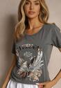 T-shirt Trenelia Gri închis
