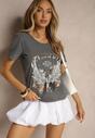 T-shirt Trenelia Gri închis