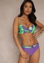 Costum de baie bikini Folanisse Mov