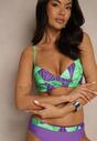 Costum de baie bikini Folanisse Mov
