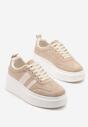 Sneakers Redoreve Bej închis