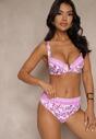 Costum de baie bikini Mirulea Fucsia
