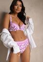 Costum de baie bikini Mirulea Fucsia