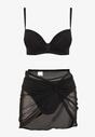 Costum de baie bikini Natovena Negru