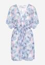 Rochie de plajă  Albastru cu roz