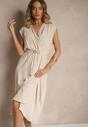 Rochie Meniros Bej