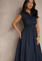 Rochie Saviette Bleumarin