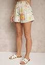 Pantaloni scurți Fevalissa Galbeni
