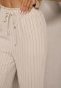 Pantaloni Linariena Bej deschis