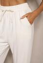 Pantaloni Miralira Bej deschis