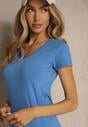 T-shirt Linalitia Albastru