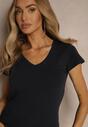 T-shirt Linalitia Bleumarin