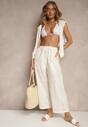 Pantaloni Mevirona Bej deschis