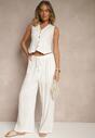 Pantaloni Efridessa Albi