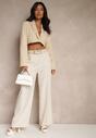 Pantaloni Fevelira Bej deschis