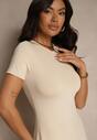 Rochie Liranisea Bej deschis