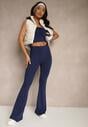 Pantaloni Efralicea Bleumarin