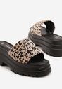 Papuci Fevielle Imprimeu leopard