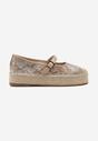 Espadrile Fevolise Bej deschis