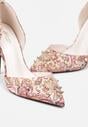 Pantofi stiletto Roz