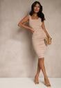 Rochie Lumione Bej deschis