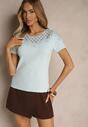 T-shirt Zareine Albastru deschis