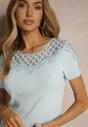 T-shirt Zareine Albastru deschis