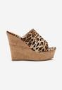 Papuci Glesana Imprimeu leopard