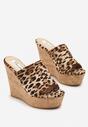 Papuci Glesana Imprimeu leopard