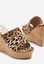 Papuci Glesana Imprimeu leopard