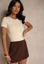 T-shirt Bej deschis