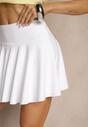 Białe Spódnico-Szorty High Waist Lumivine