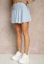 Jasnoniebieskie Spódnico-Szorty High Waist Lumivine