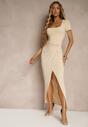 Rochie Milanorea Bej deschis
