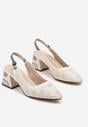 Pantofi cu toc Milanelle Bej