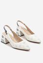 Pantofi cu toc Milanelle Albi