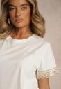 T-shirt Drane Alb