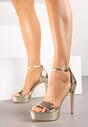 Pantofi stiletto Addsea Aurii