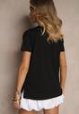 T-shirt Zilona Negru