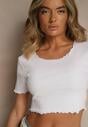 T-shirt Adlesse Alb