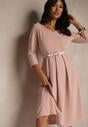 Rochie Roz deschis