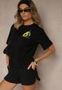 T-shirt Tilannia Negru